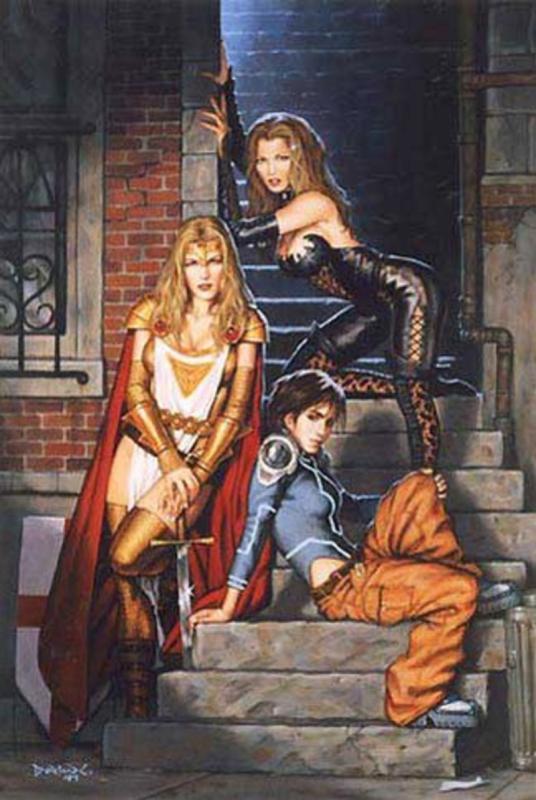 alley cat lady pendragon blue
