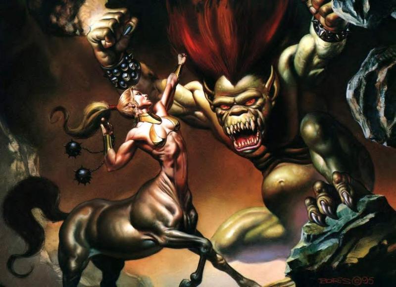 amazon centaur demon