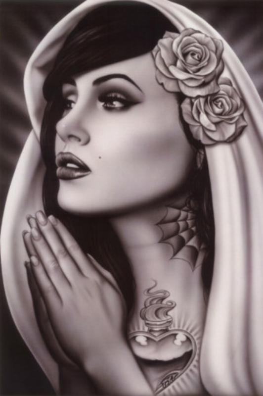 artist tattooed mary