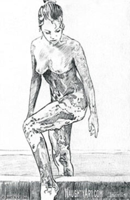 bath girl 6