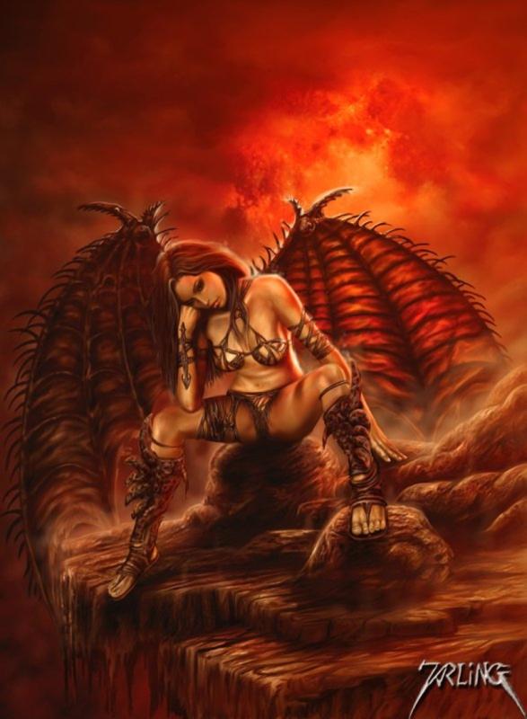 bored fallen angel