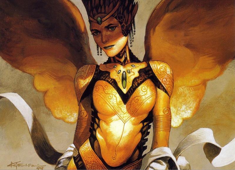 copper leaf angel