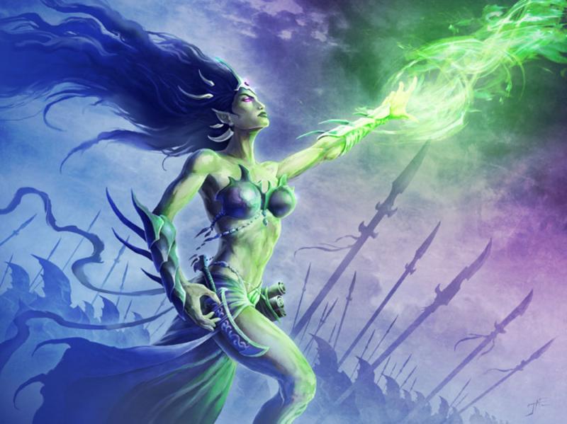 dark elf high sorceress
