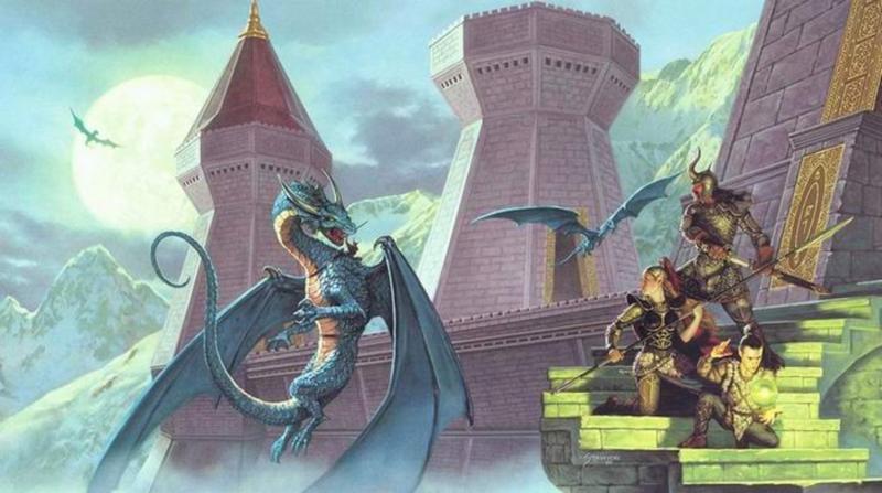 dragons of winters night