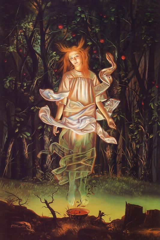floating girl