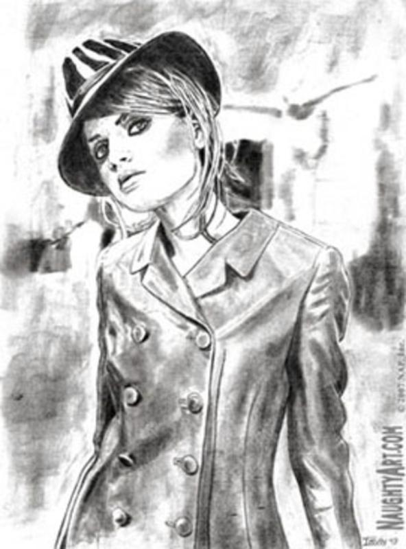 girl in hat