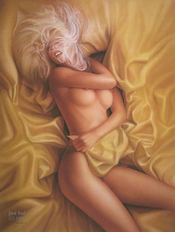golden silk sheets