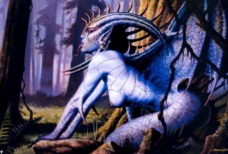 gorgon and the spider