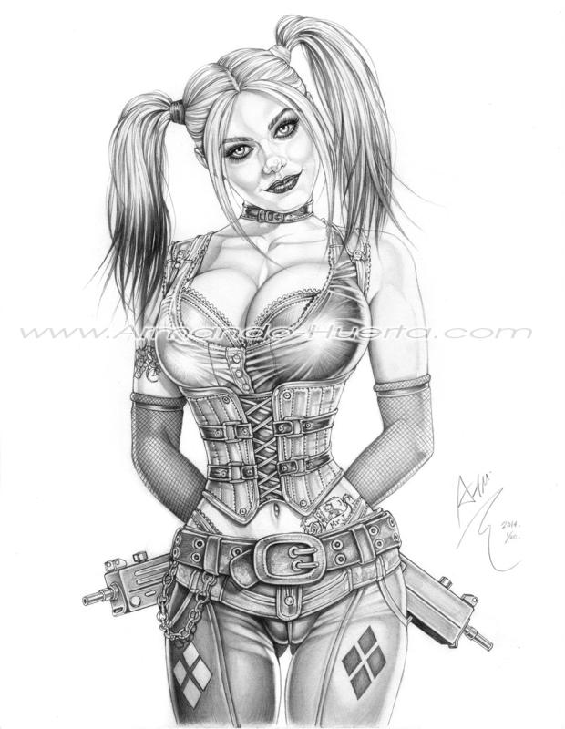 harley quinn arkham city
