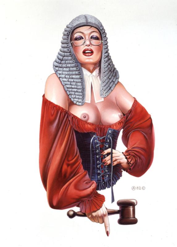 here comes the judge