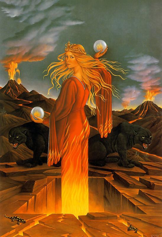 in the realm of the fire queen