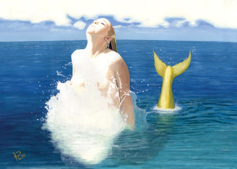 mermaid splash