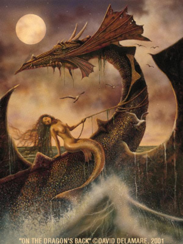 on the dragons back
