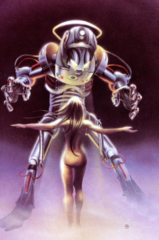 robot and girl