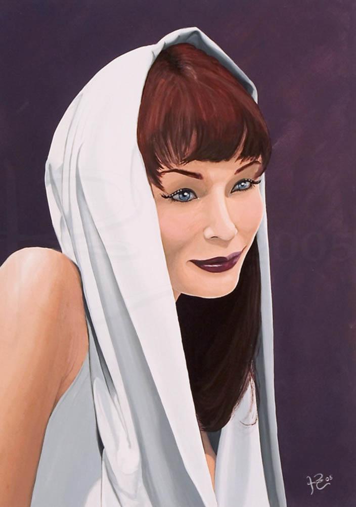 shrouded beauty