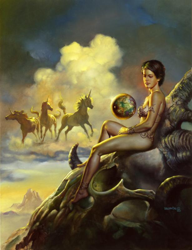 stallions in the sky