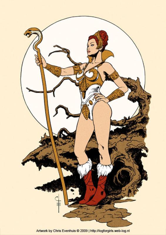 teela warrior goddess