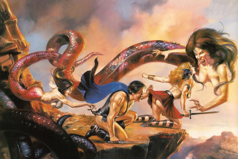 valley of the snake ladies