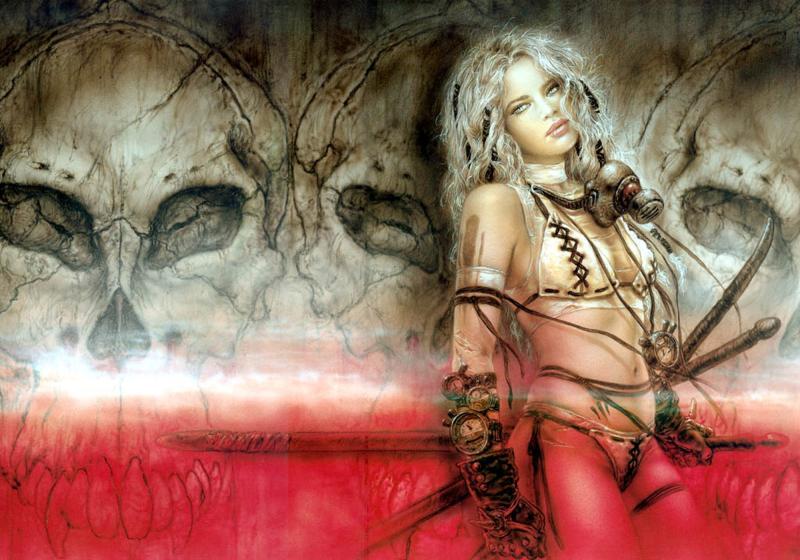 visions underground in magenta