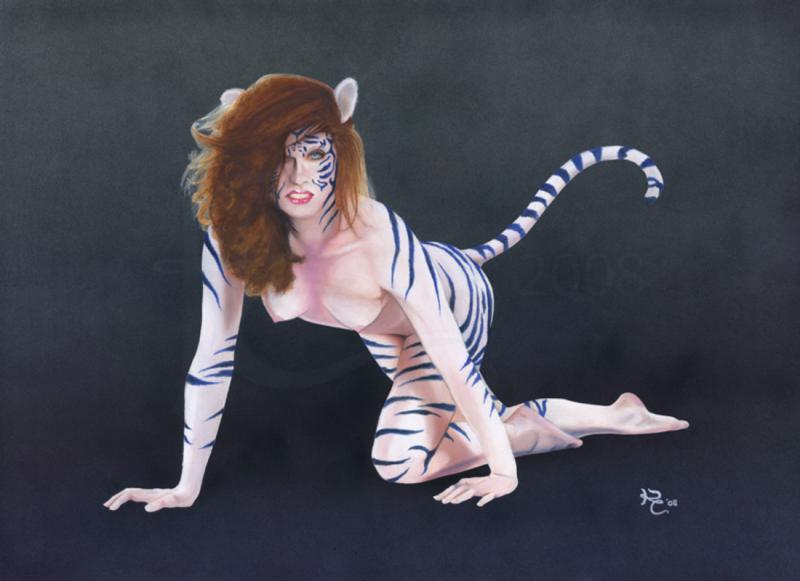 white tigress