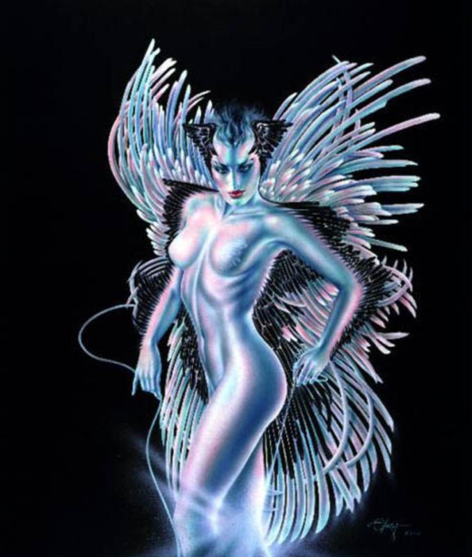 winged lady