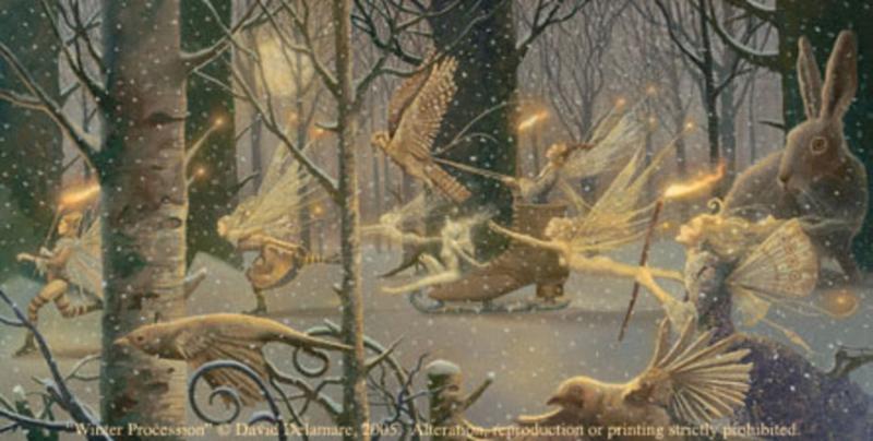 winter procession