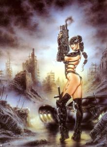A_Crown_Disowned-Black_Scorpion_and_Raiders_of_Doom_by_Luis_Royo