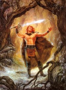 A_Crown_Disowned-Twins_2_In_1_by_Luis_Royo