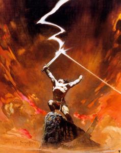 Against_the_Gods_by_Frank_Frazetta