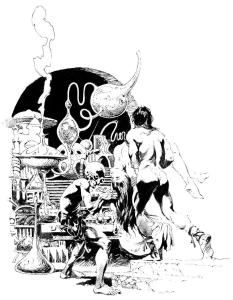 BW-008_by_Frank_Frazetta