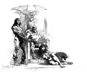 BW-020_by_Frank_Frazetta
