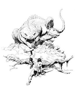 BW-A_Fighting_Ban_of_Bars_II_by_Frank_Frazetta
