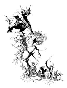 BW-A_Fighting_Man_of_Mars_I_by_Frank_Frazetta