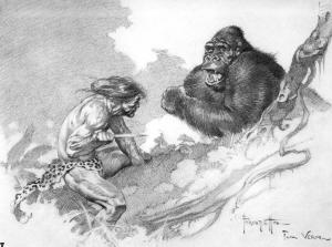BW-Tarzan_and_Bolgani_by_Frank_Frazetta