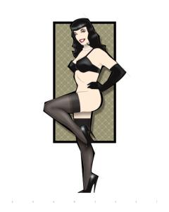 Bettie_Page_by_Christopher_Shaw