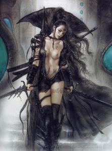 Dark_Labyrinth-Alia_and_View_of_Valley_of_Doom_by_Luis_Royo