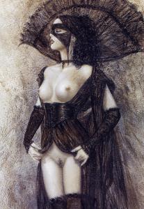 Dark_Labyrinth-Game_of_Mask_I_by_Luis_Royo
