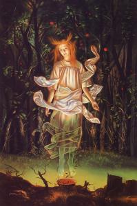 Floating_Girl_by_David_Bowers
