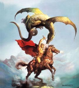 Flying_Serpent_by_Boris_Vallejo