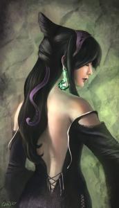 Girl_With_The_Green_Earrings_by_Kevin_Chin