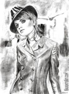 Girl_in_Hat_by_Irvin_Bomb