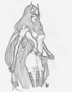 Huntress_by_Adam_Hughes