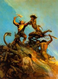 Indomitable_by_Frank_Frazetta