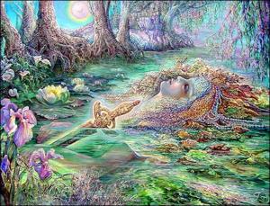 Lady_Lake_by_Josephine_Wall
