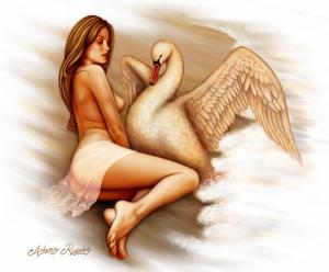 Leda_and_the_Swan_2_by_Artemis_Rosakis
