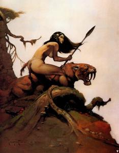 Luana_by_Frank_Frazetta