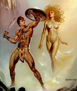 Medusa_3_by_Boris_Vallejo