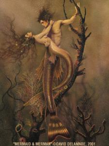 Mermaid_and_Merman_by_David_Delamare