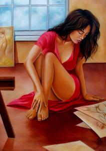 Oriental_Model_by_Paul_John_Ballard