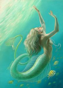 Pearl_Mermaid_by_Rowena_Morrill